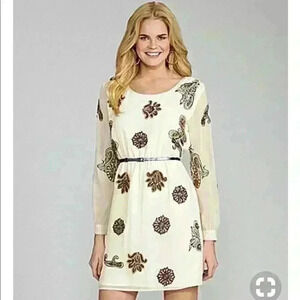 Cremieux beaded dress